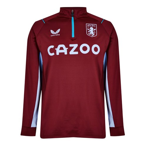 Aston Villa Mid Zip Mid Layer Top