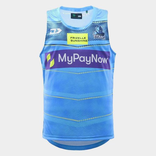 Gold Coast Titans 2023 Training Singlet Mens