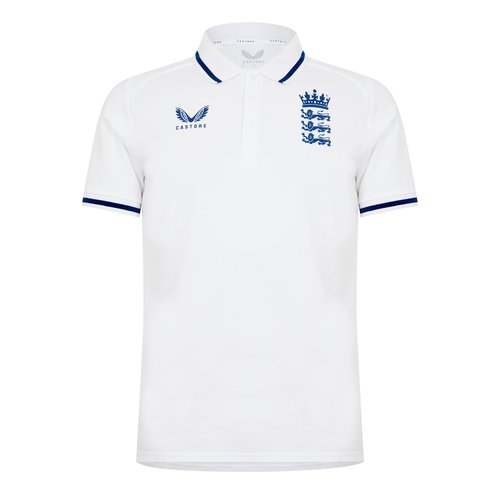 England Cricket Short Sleeve Polo Adults