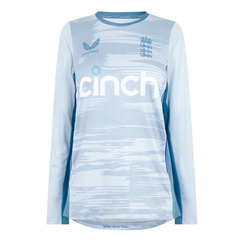 England Cricket Long Sleeve Training Tee Womens