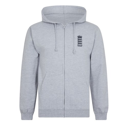 England Cricket Zip Hoodie Mens