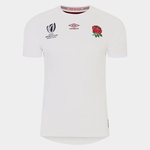 England RWC 2023 Authentic Home Rugby Shirt Mens