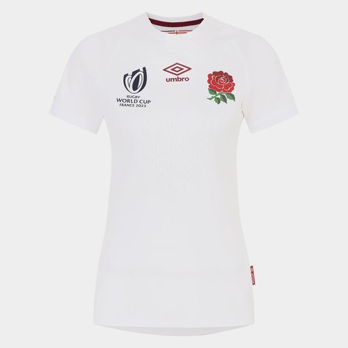 England RWC 2023 Home Rugby Shirt Ladies