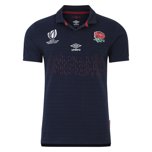 England RWC 2023 Alternate S/S Classic Rugby Shirt Mens