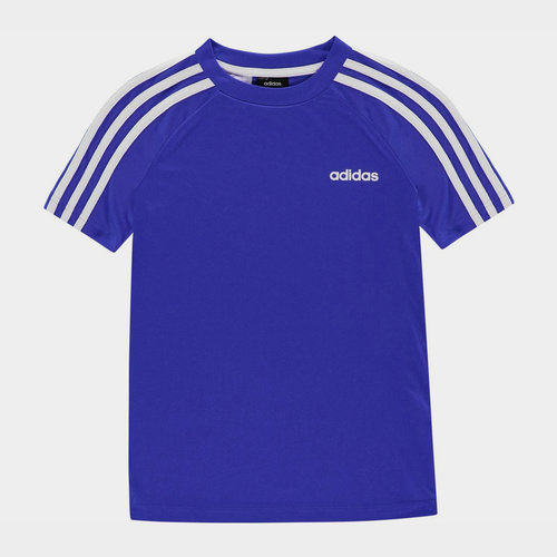 3 Stripe Sereno T-Shirt Junior Boys