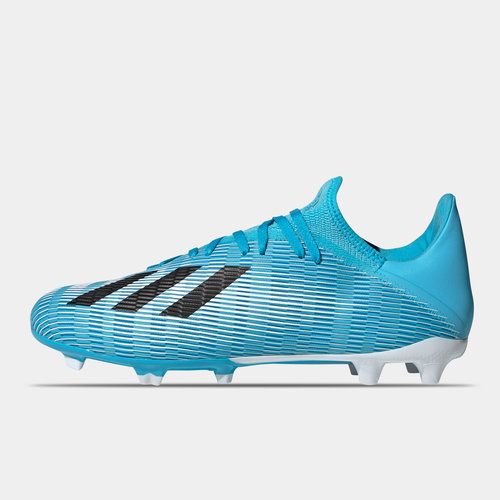 adidas football boots blue and white
