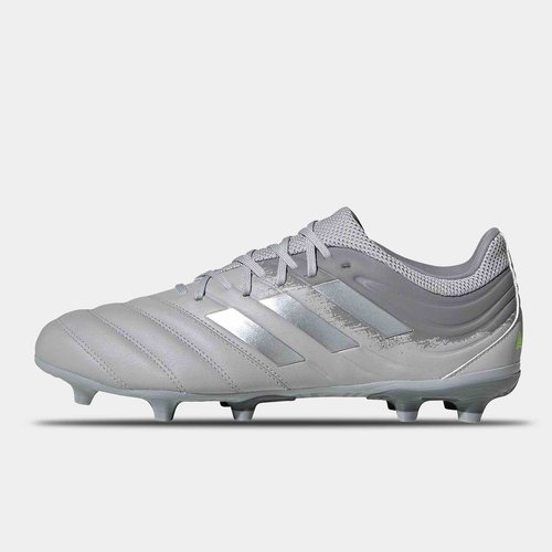 grey football boots