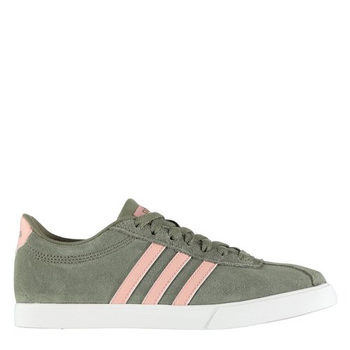 ladies adidas khaki trainers