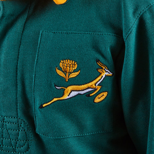 VX3 South Africa Springboks Kids 2019 Winners Rugby Shirt Vert